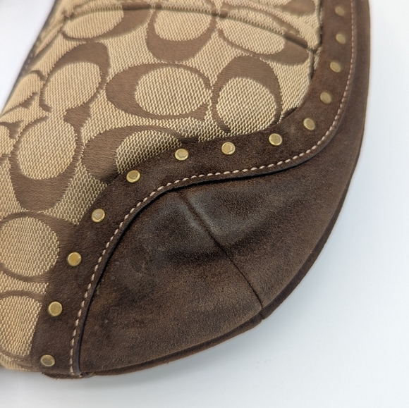 Coach Canvas Shoulder Bag - Picture 12 of 15